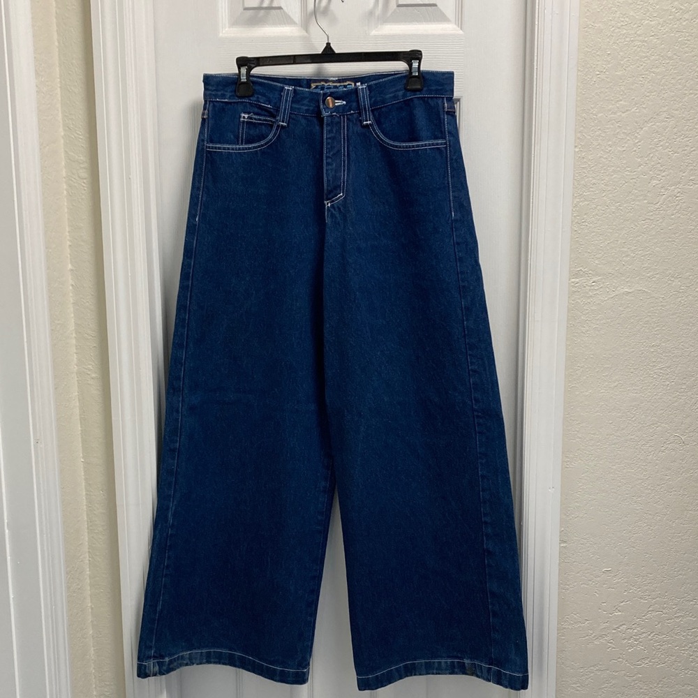 Vintage Y2K Wide-Leg GAT Jeans